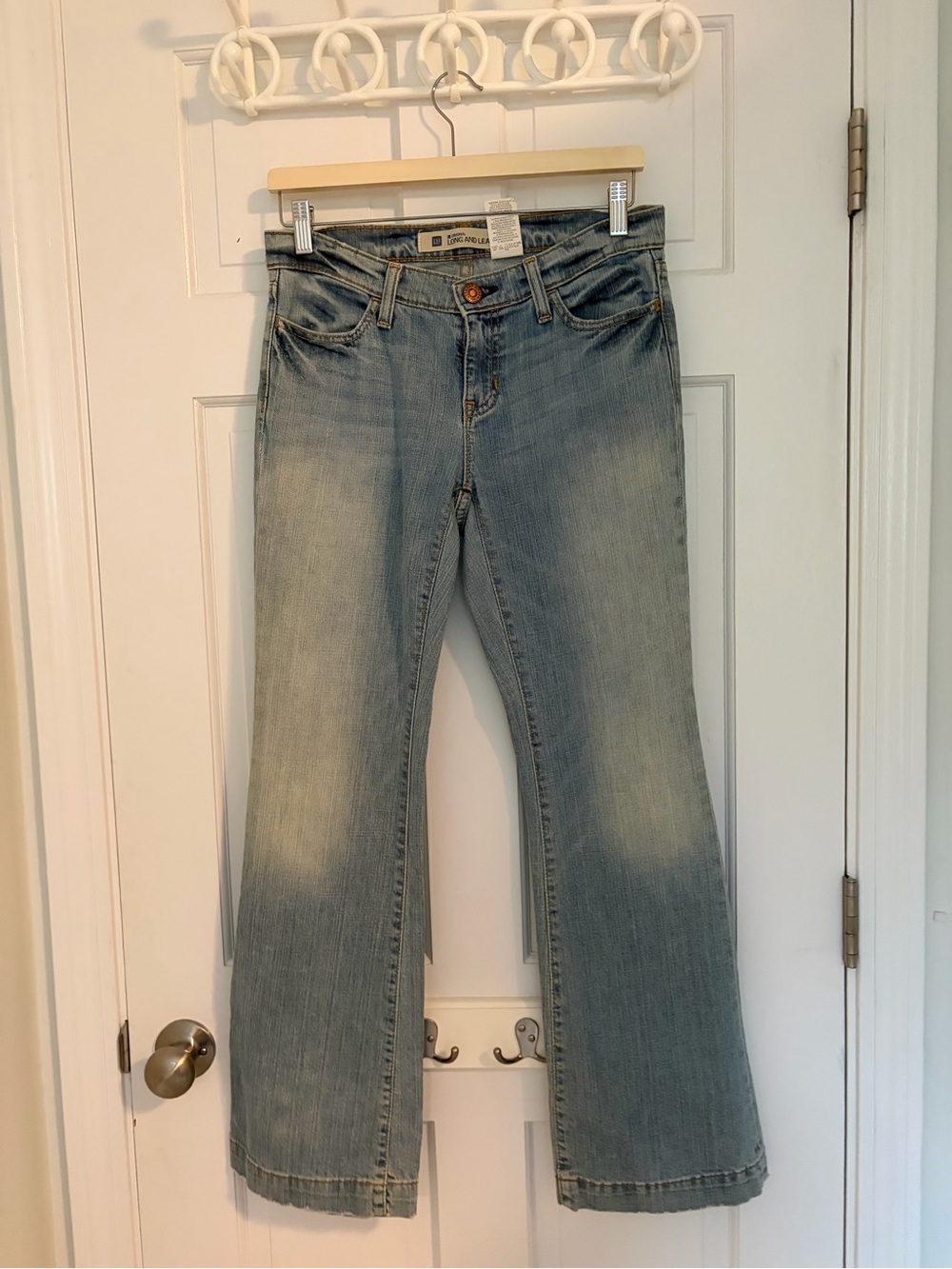 Vintage Long & Lean GAP Light Blue Flare Jeans